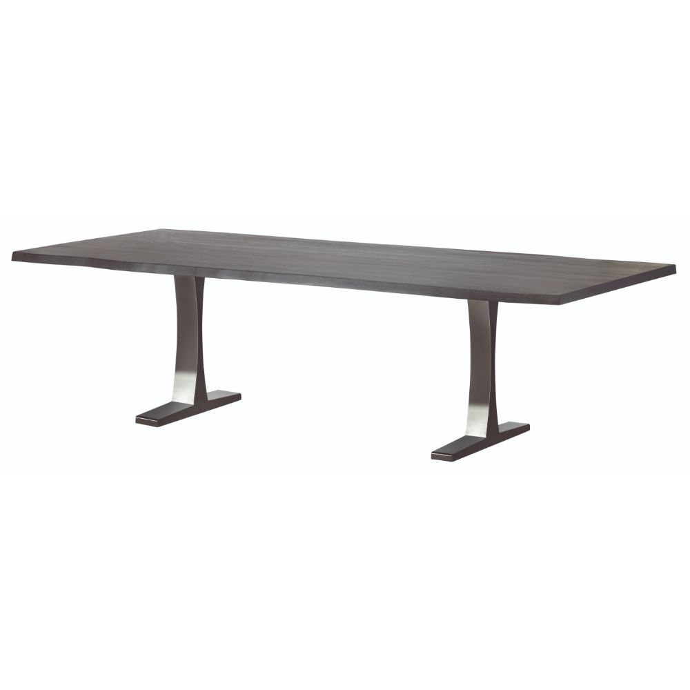 Nuevo HGSR323 TOULOUSE DINING TABLE in OXIDIZED GREY